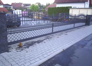 Schiebetor Tor Modern Elektro Tore Einfahrt M.077